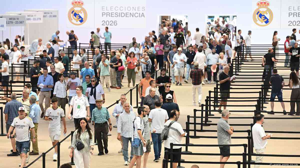 Madrid members voting in first elections for 20yrs...