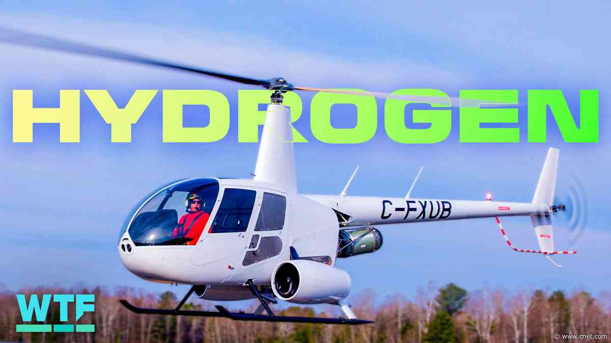 Flying Without Jet Fuel: Hydrogen Helicopter Takes Flight video