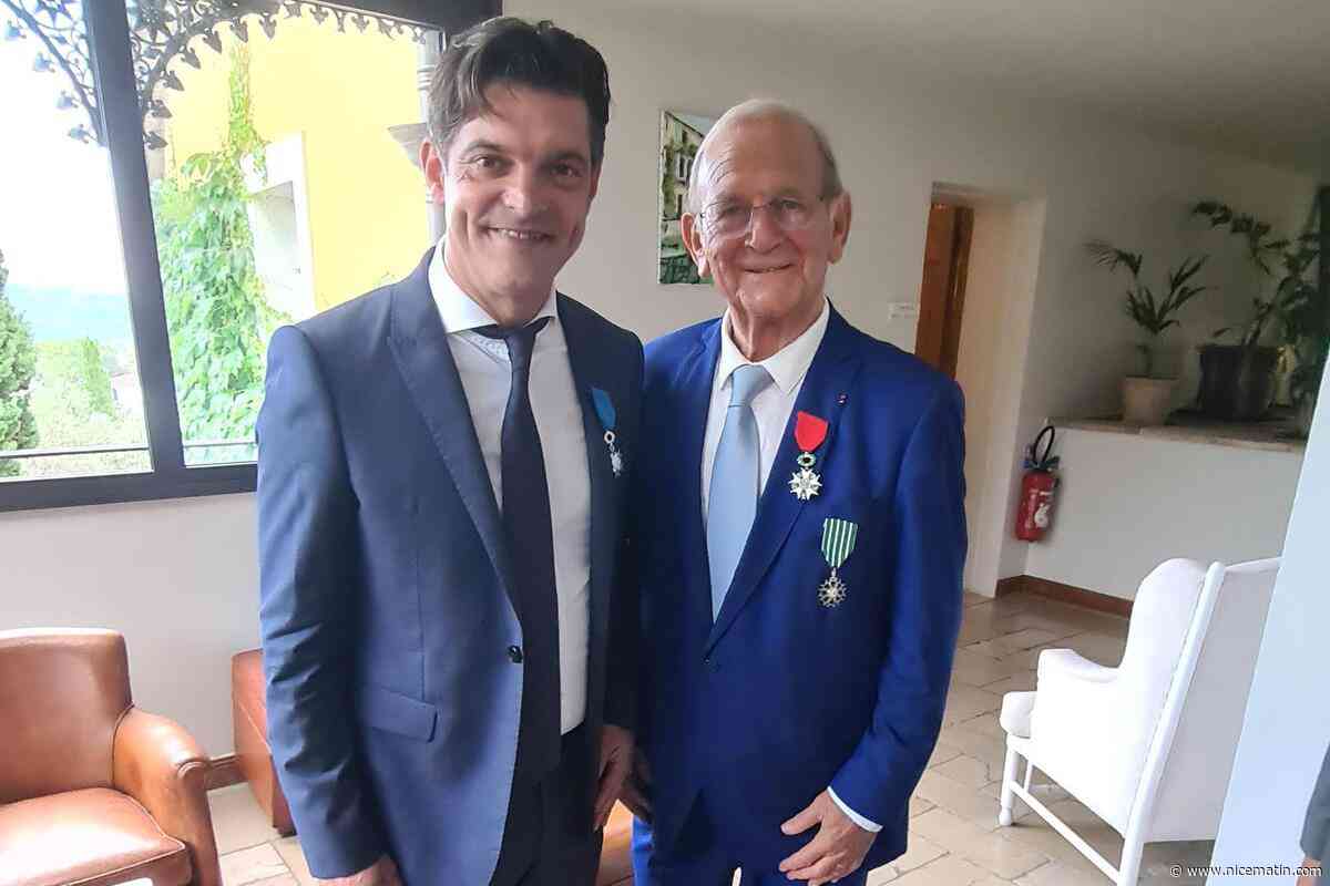 « Cette médaille est un nouveau départ » : le maire de Grasse, Jérôme Viaud, nommé au grade de chevalier dans l’Ordre national du mérite