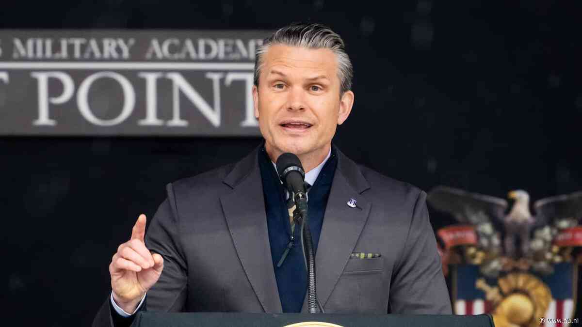 VS-minister Hegseth vergelijkt D-day met huidige Europese migratiebeleid