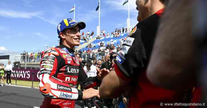 MotoGp, Marquez fa 100 vittorie: week end perfetto in Ungheria. Bagnaia 3°. Martin travolge Bezzecchi