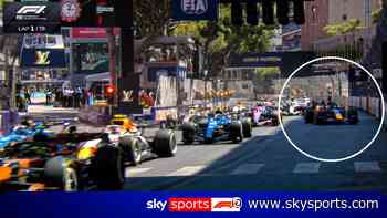 NIGHTMARE start for Max as he fails to get off the line in Monaco!