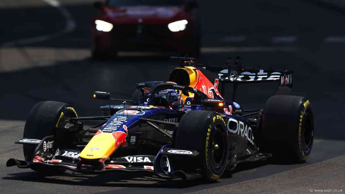 Verstappen out of Monaco GP after one lap