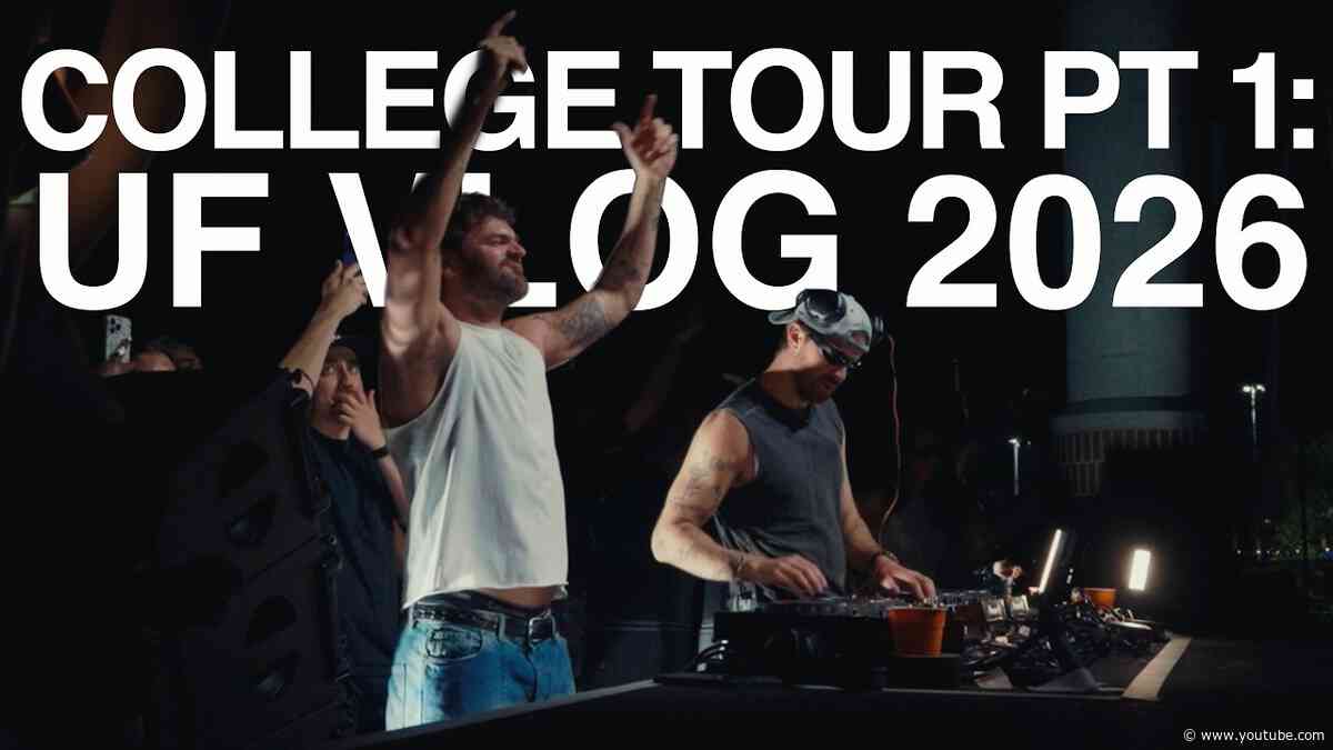 The Chainsmokers - College Tour Pt. 1 Vlog