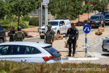 Gunman kills one and wounds five in several drive-by attacks in Israel