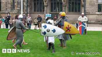 Town returns to its 'bustling' Medieval roots