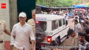 Ex-TMC MLA Sujoy Hazra arrested in extortion case; eggs hurled at convoy