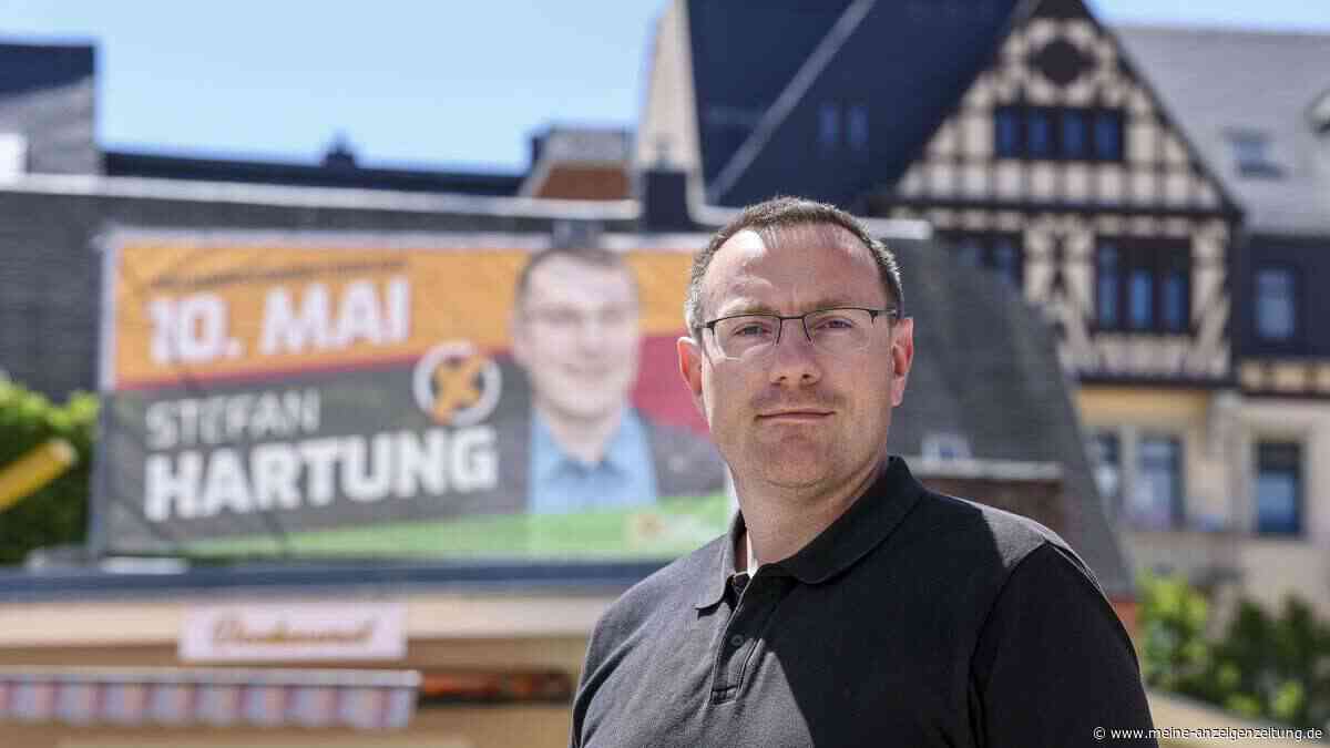 „Freundlicher Typ“: Kandidat der Freien Sachsen mit AfD-Hilfe auf dem Weg ins Rathaus