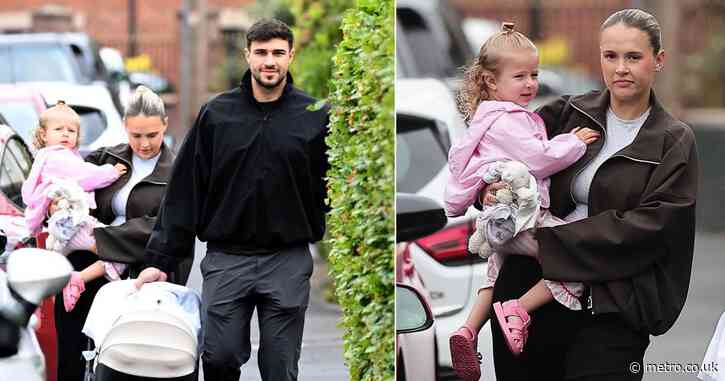 Molly-Mae Hague and Tommy Fury enjoy first family outing with newborn