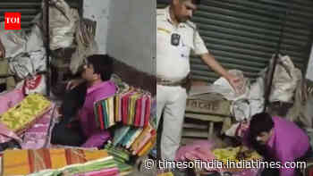 TMC worker accused of extortion hides under pile of sarees in Howrah godown to avoid arrest
