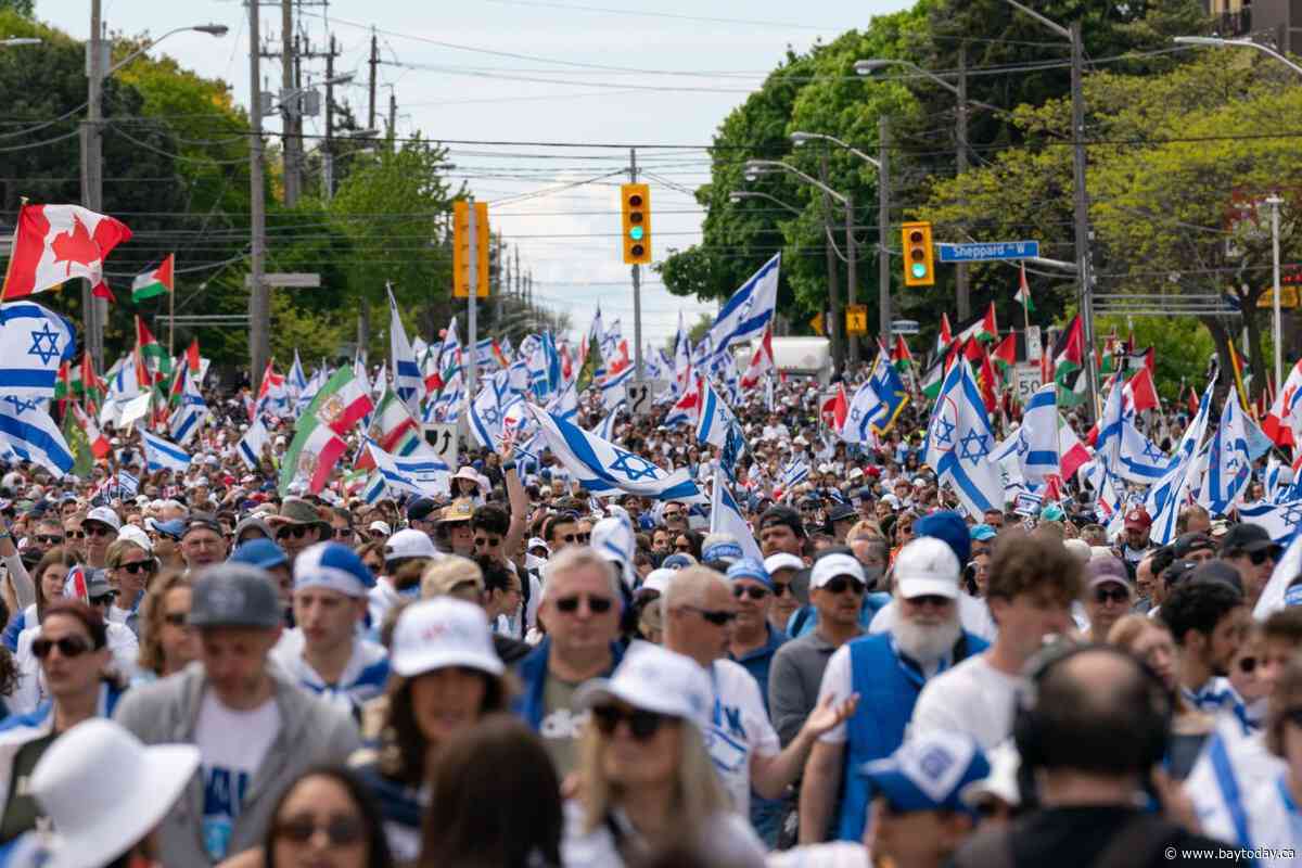 Walk With Israel draws tens of thousands in Toronto amid tight security