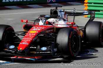 À la relance après la safety car, Charles Leclerc tape le mur et abandonne