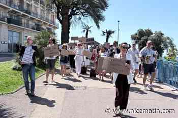 « Vive les boîtes à clés », « Plus de profits, moins d’écologie »... Une marche parodique pour dénoncer le surtourisme à Nice