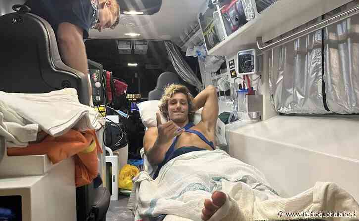 “Ho sentito un colpo violento e una forte trazione al piede. Ho capito che uno squalo mi aveva morso. Mi sono salvato prendendolo a calci”: il racconto del surfista Alejo Santiñaque