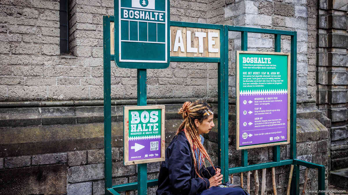 Zat aanmeldingen, maar geen enkele jongere komt opdagen bij eerste ’bosbus’ van Nederland: ’Ik denk dat zondagochtend best vroeg is’