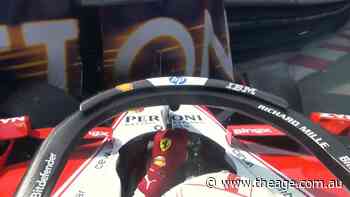 Leclerc fumes at team after hitting the wall