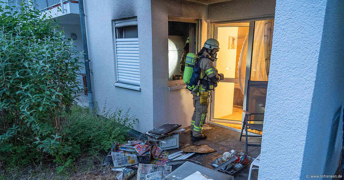 Wohnungsbrand in Bamberg - betrunken Öl auf Herd vergessen?