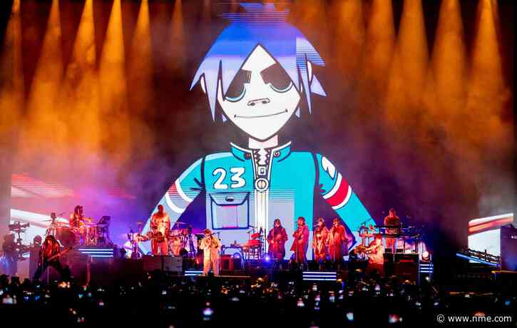 Gorillaz introduced at Primavera Sound by Palestinian activist Aarab Barghouti