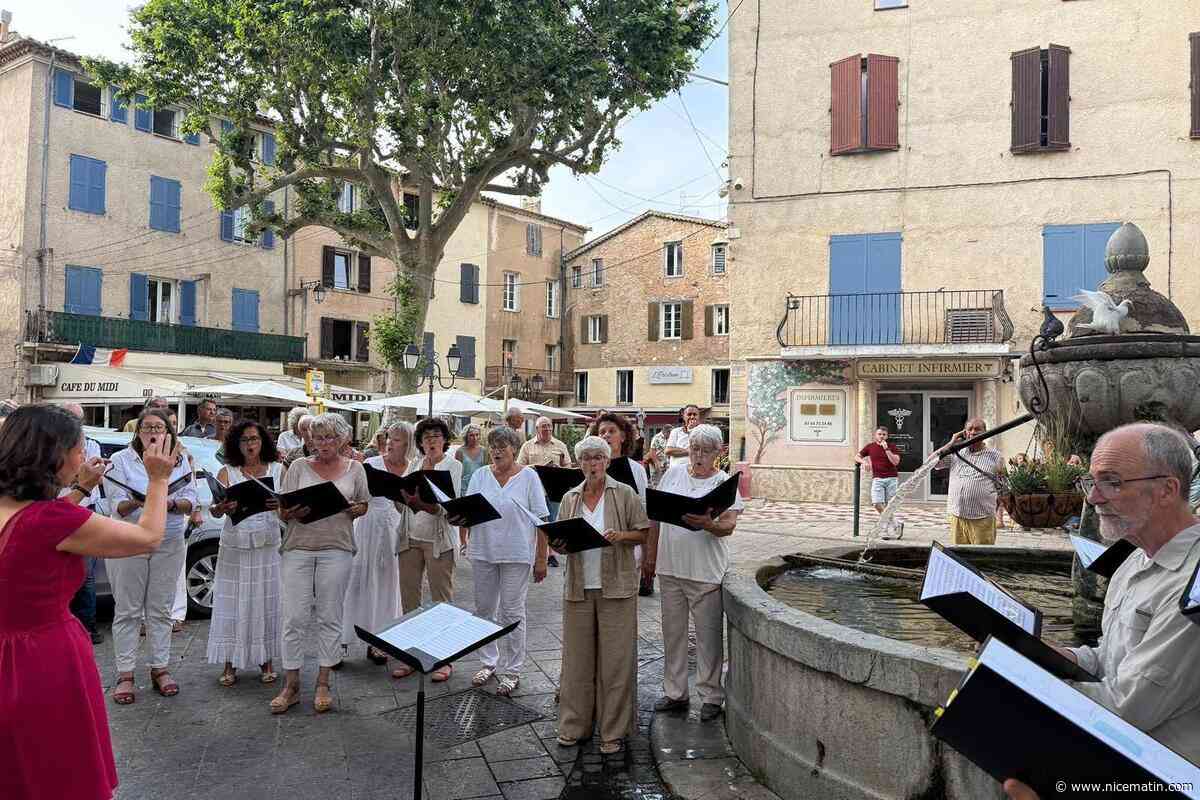 Cresson, Reinesse, République... Cette petite commune du Var célèbre ses fontaines