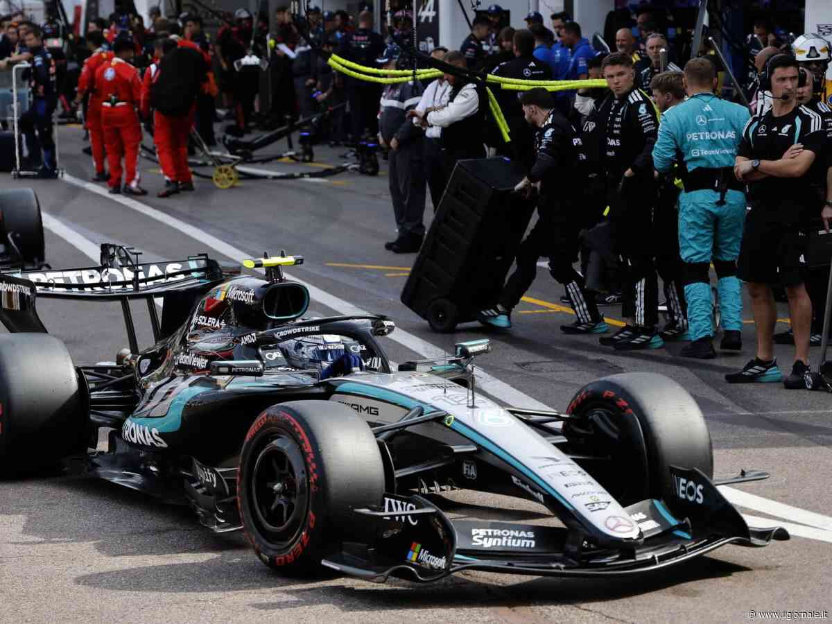 F1, Antonelli stratosferico a Monaco, Hamilton secondo, Leclerc a muro