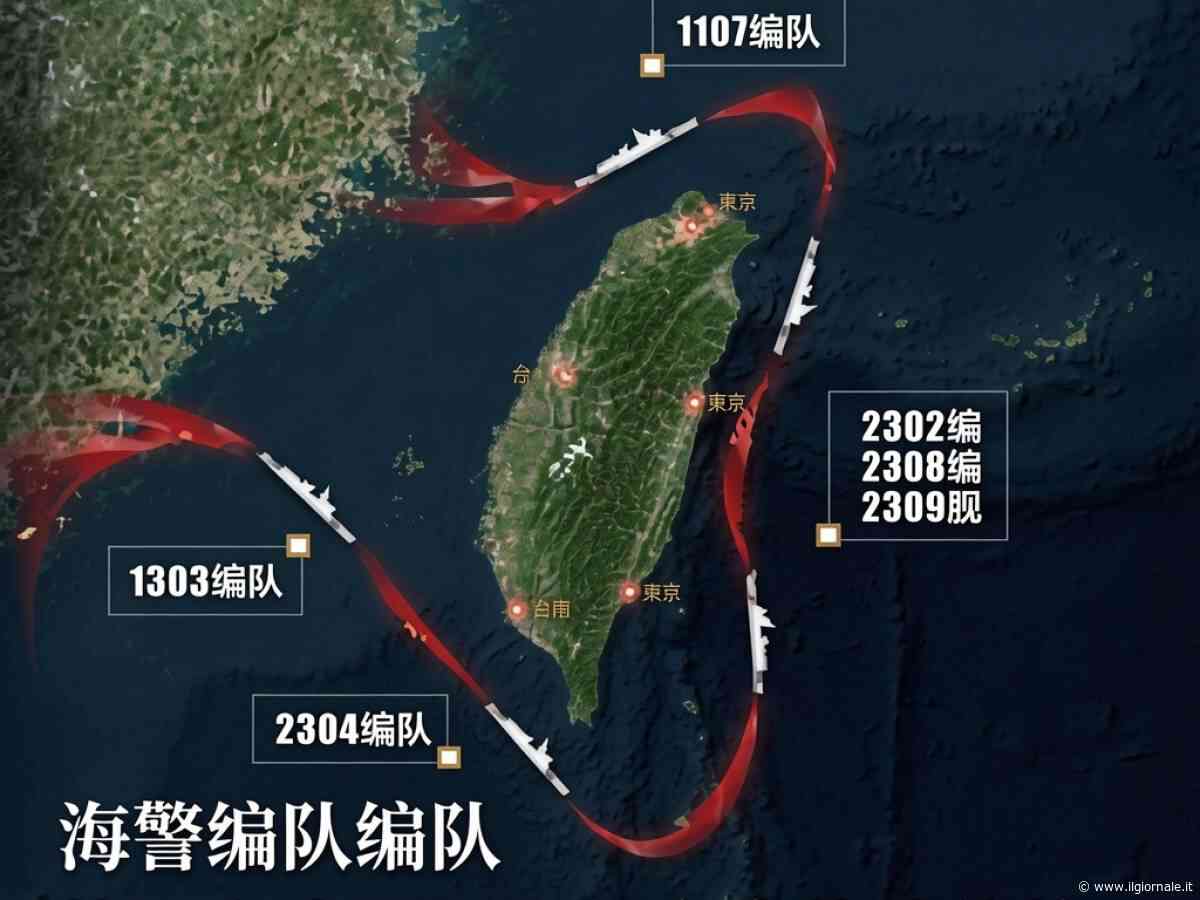 “Queste non sono le vostre acque”: la Cina lancia un’operazione speciale verso Taiwan