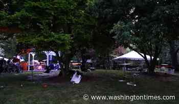 At least 12 people shot at an Ohio street festival and suspects remain at large, police say
