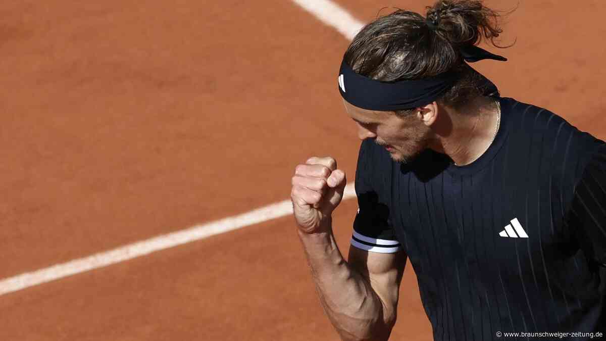 French Open: Das Finale jetzt live! Zverev braucht noch einen Satz für den Titel