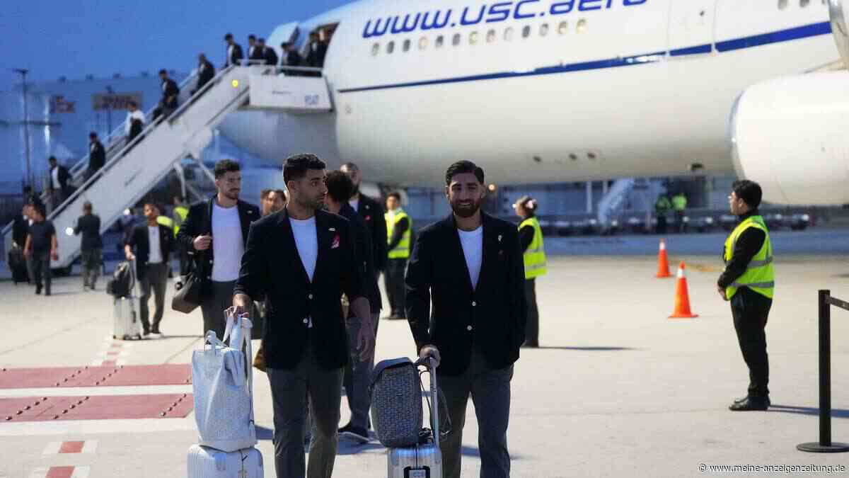 Iran nach Visa-Streit in WM-Quartier in Mexiko angekommen