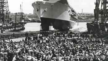 HMS Ark Royal - another great ship that was built at Swan Hunter on the River Tyne