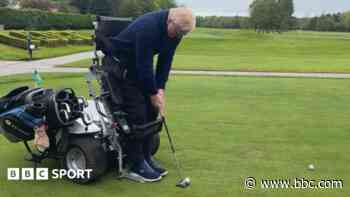 An 'inspiration' - helping wheelchair users play golf again