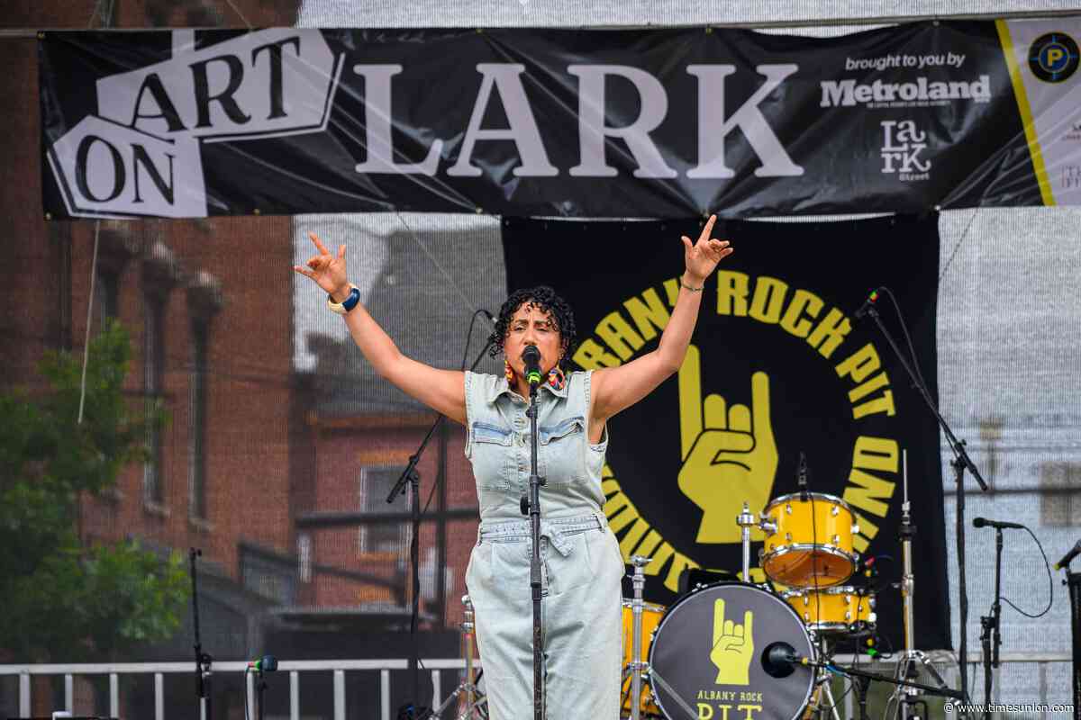 Photos: Creativity flows at Albany's Art on Lark festival