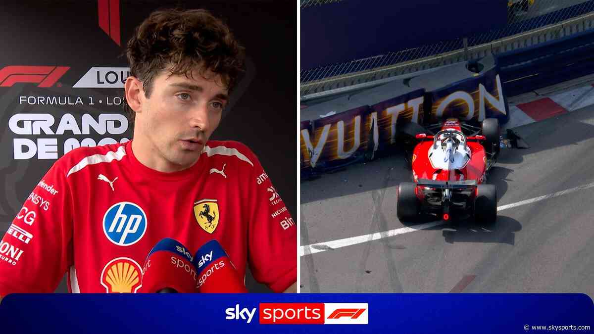 'I look like an idiot' | Leclerc on driving 'borderline dangerous' Ferrari