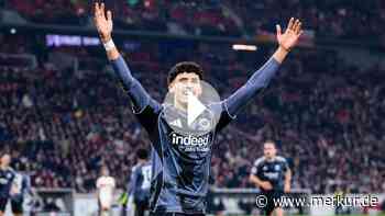 Im Video: Eintracht-Youngster Amaimouni singt vor dem Marokko-Kader
