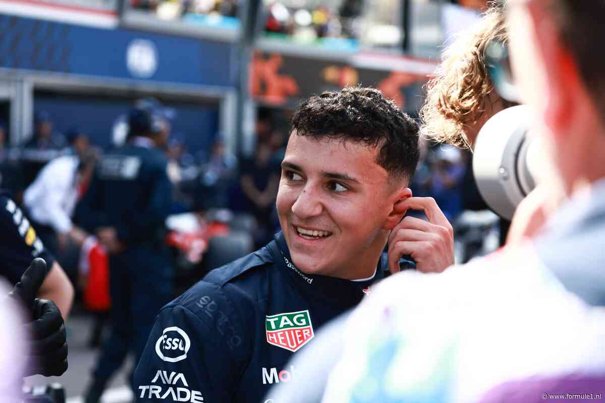 Isack Hadjar eindigt als derde in Monte Carlo: ‘Geweldig om hier te staan’
