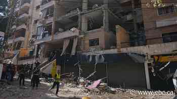 Israel hits Beirut's southern suburbs for first time since ceasefire with Hezbollah