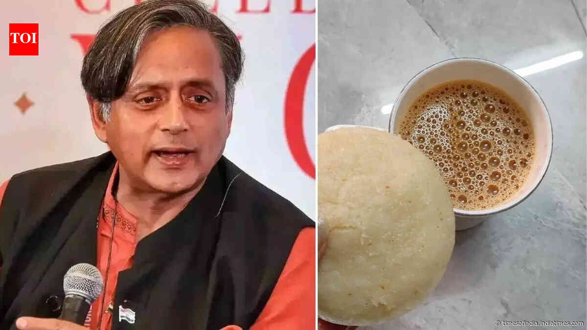 'Keep chai in cup and idli on plate': Shashi Tharoor's witty response to viral food combination debate