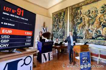 « Allez, 50 euros, 90, 100… 200 au téléphone. N’hésitez pas à lever la main » : le grand bal des enchères est ouvert au château varois de La Verdière