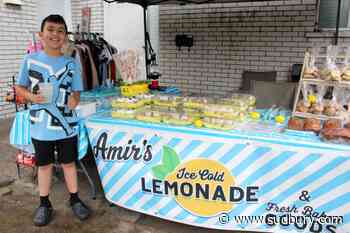 Photos: Copper Cliff has a yard sale, lemonade, strawberry shortcake good time