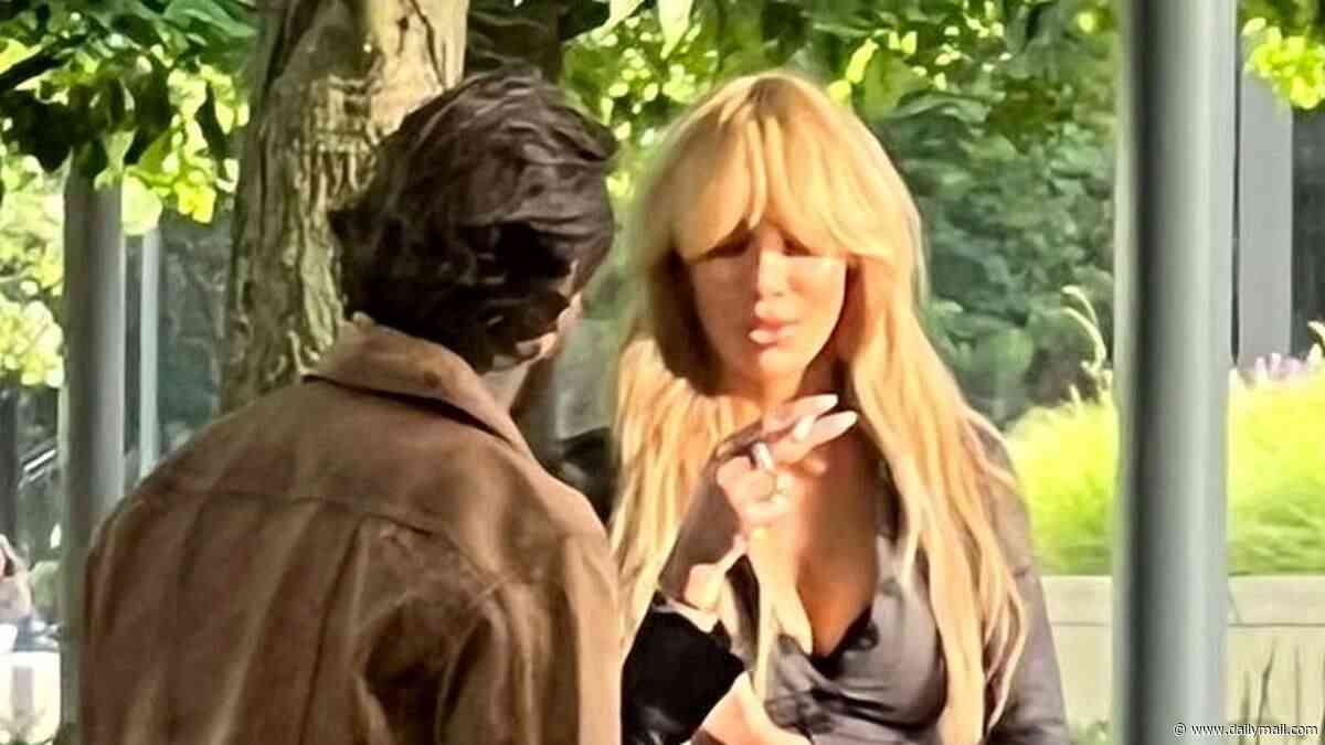 Olivia Attwood brings an end to fears of 'trouble in paradise' with boyfriend Pete Wicks as they enjoy a romantic date night