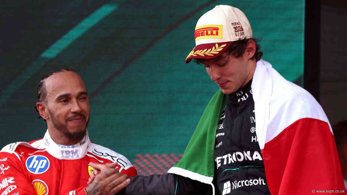 Hamilton full of praise for Monaco winner Antonell...