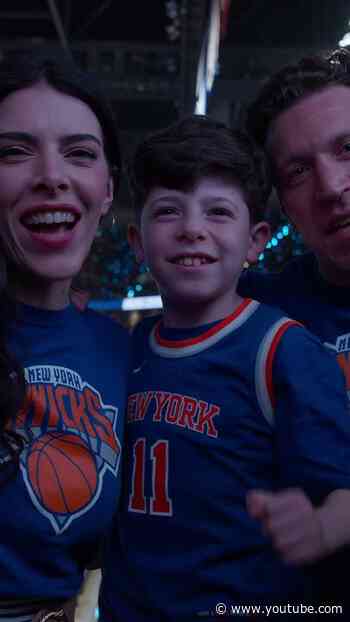 whole city behind us 🧡💙 #nba #nyknicks #nbaplayoffs #nbafinals