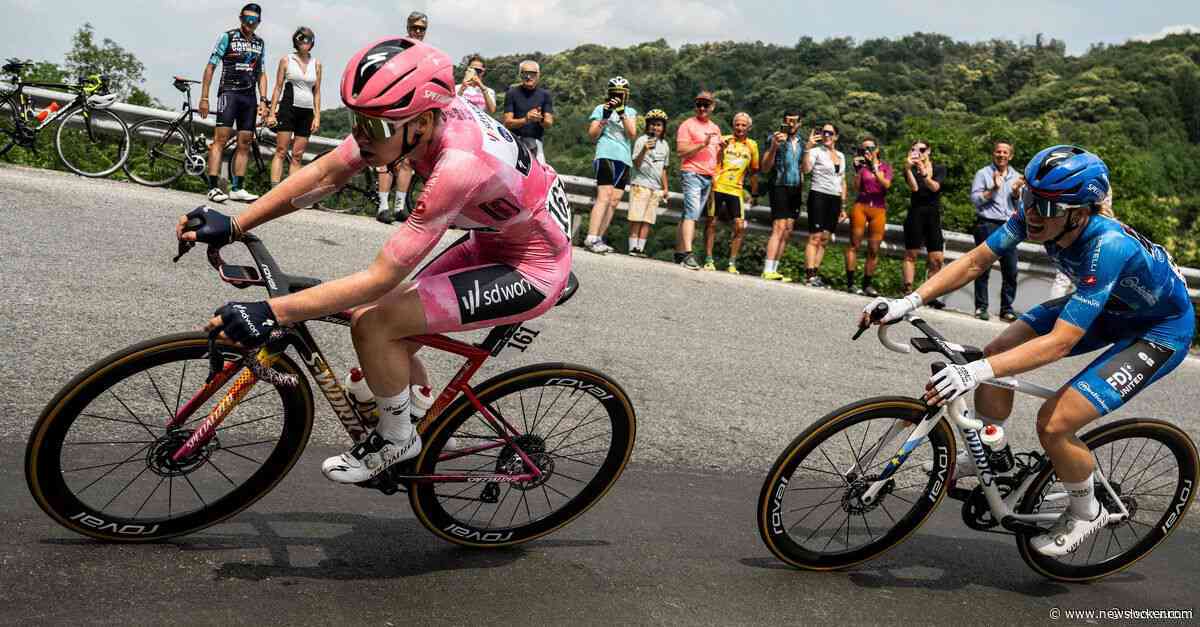 Niet Van der Breggen, maar Vollering wint de Giro na spectaculaire slotetappe