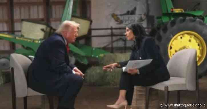 Trump interrompe l’intervista con Nbc: “Siete faziosi e disonesti”. La giornalista: “Sono venuta fin qui dal Wisconsin”
