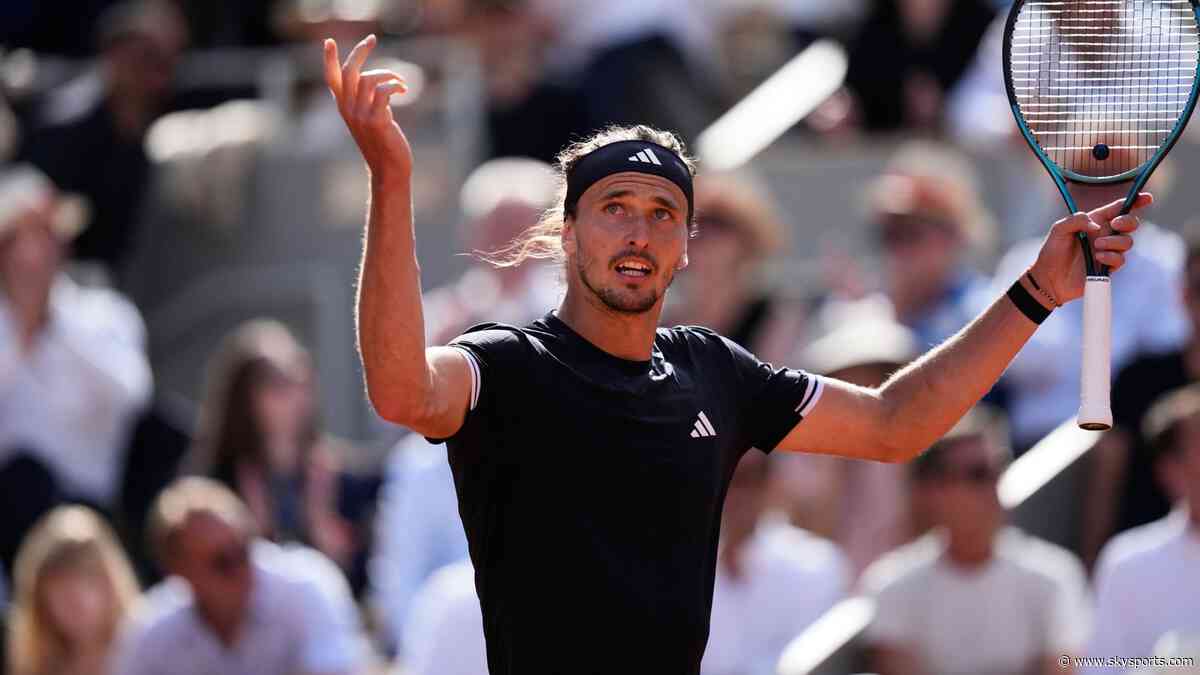 Zverev wins French Open title after dramatic five-set win against Cobolli