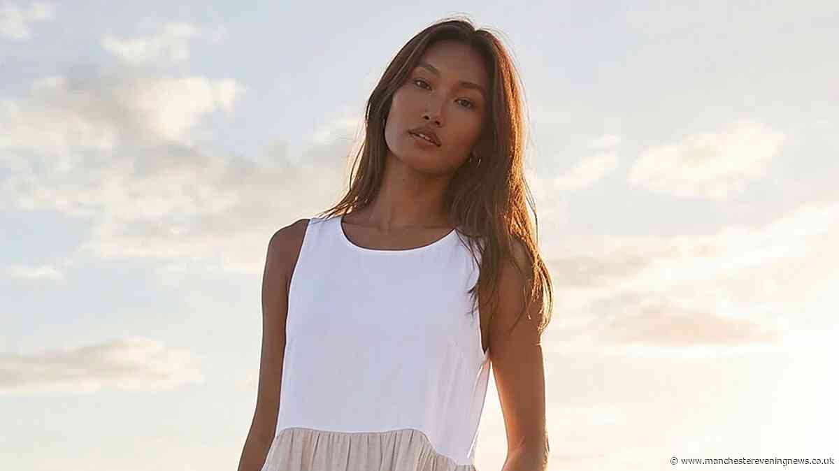 I found the most beautiful £34 linen summer dress that's both 'subtle and pretty'