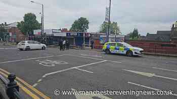 Man taken to hospital following Urmston town centre assault