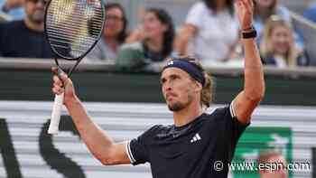 Zverev wins French Open for 1st Grand Slam title