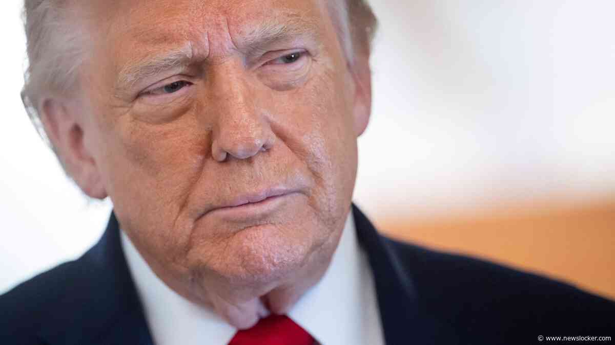 Trump loopt weg bij interview na kritische vraag over fraude: ’Ik heb er genoeg van’
