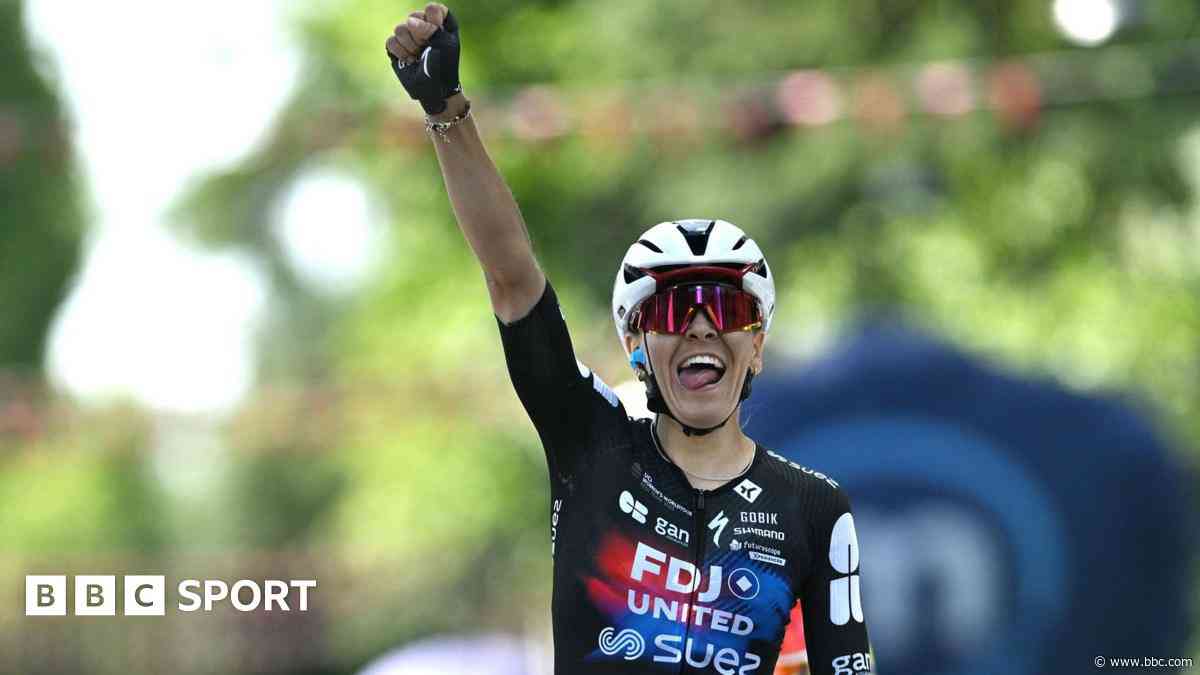 French youngster Gery claims stage seven Giro win