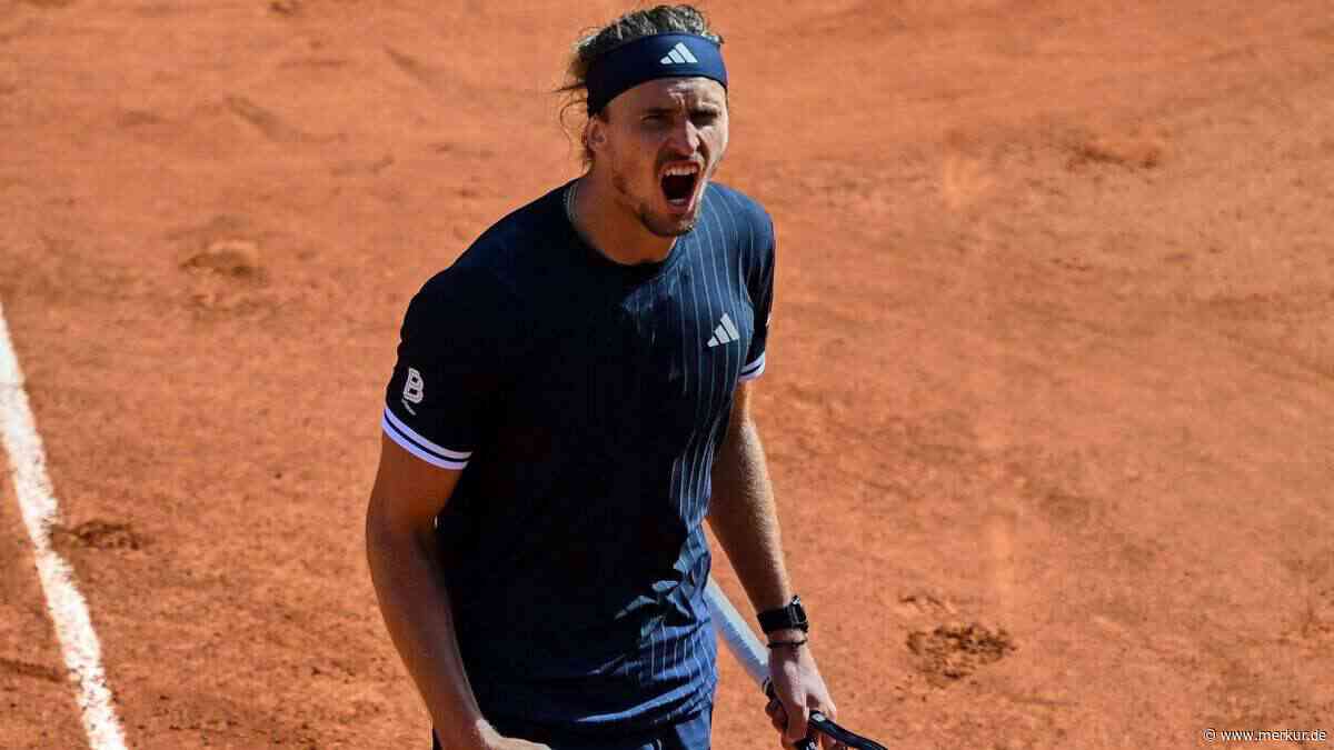 Zverev feiert French-Open-Sieg am Ort seiner bittersten Verletzung